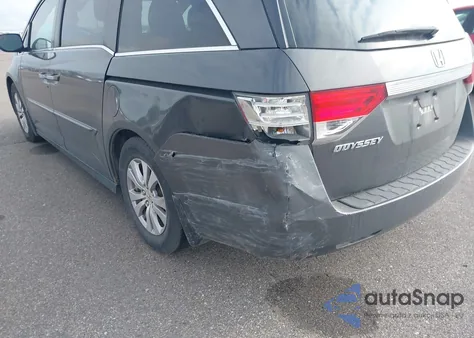 2014 Honda Odyssey Ex-L from USA, damaged, VIN 5FNRL5H69EB011334